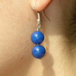 Boucles d'oreilles lapis lazuli