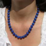 Collier lapis lazuli