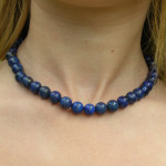 Collier en lapis lazuli