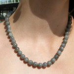 Collier en labradorite