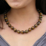 Collier oeil de tigre