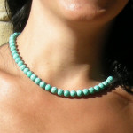 Collier turquoise