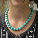 Collier turquoise